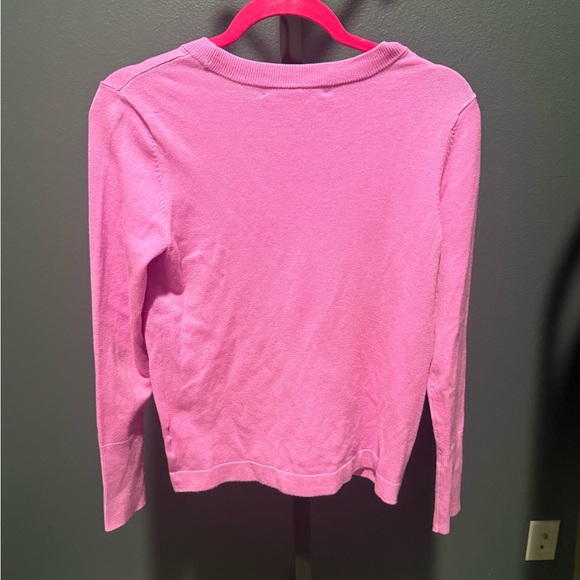 Lilly Pulitzer Morgen Sweater - Lilac Rose - Picture 5 of 5